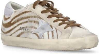 Golden Goose Low-Top Sneakers Super Star Classic Sneakers in beige