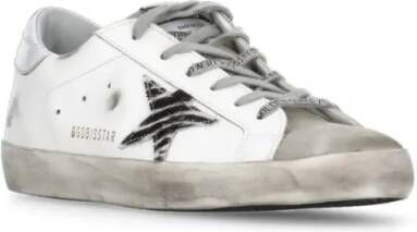 Golden Goose Low-Top Sneakers Super Star Classic Sneakers in wit