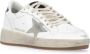 Golden Goose Witte Leren Sneakers met Vernietigend Effect White - Thumbnail 2