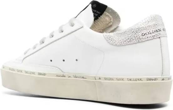 Golden Goose Low-Top Sneakers White Leather Sneakers in wit