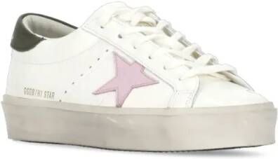 Golden Goose Low-Top Sneakers White Sneakers Hi Star in wit