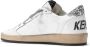 Golden Goose Witte Ballstar Sneakers met Glitter Ster en Hak White Dames - Thumbnail 2