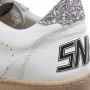 Golden Goose Witte Ballstar Sneakers met Glitter Ster en Hak White Dames - Thumbnail 2