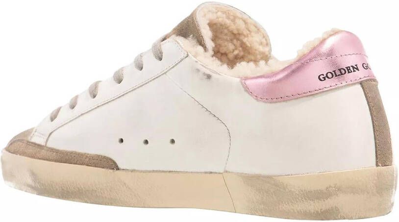 Golden Goose Sneakers Leather Upper Shoes in wit