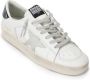 Golden Goose Witte Leren Sneakers met Sterrenpatch White Dames - Thumbnail 2