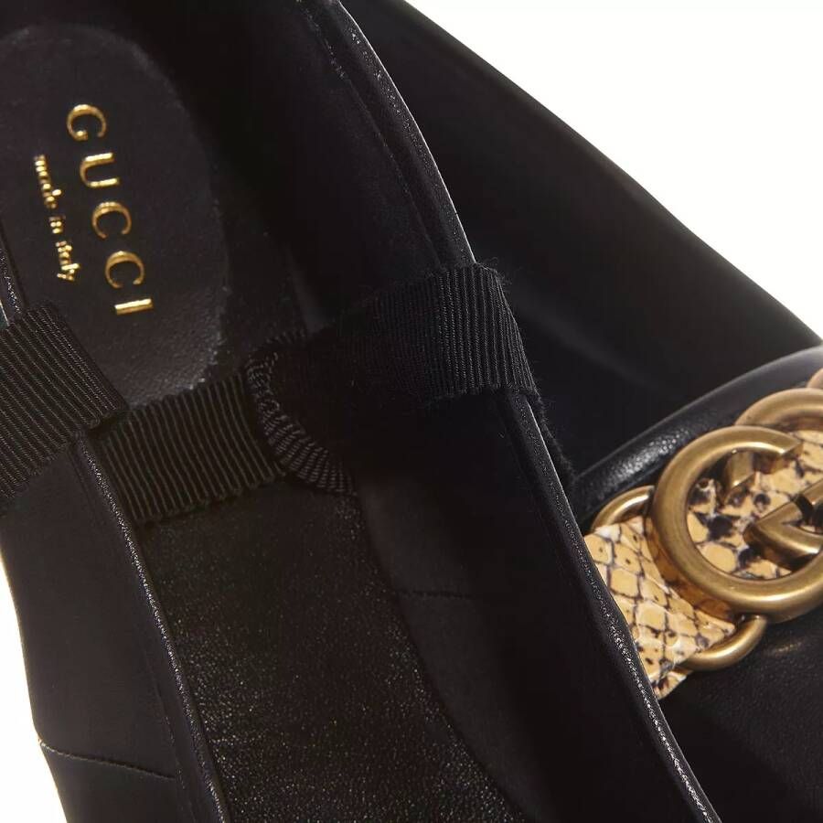 Gucci Loafers & ballerina schoenen GG Ballerinas in zwart