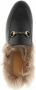 Gucci Loafers & ballerina schoenen Princetown Slipper Horsebit Detail Leather in zwart - Thumbnail 1