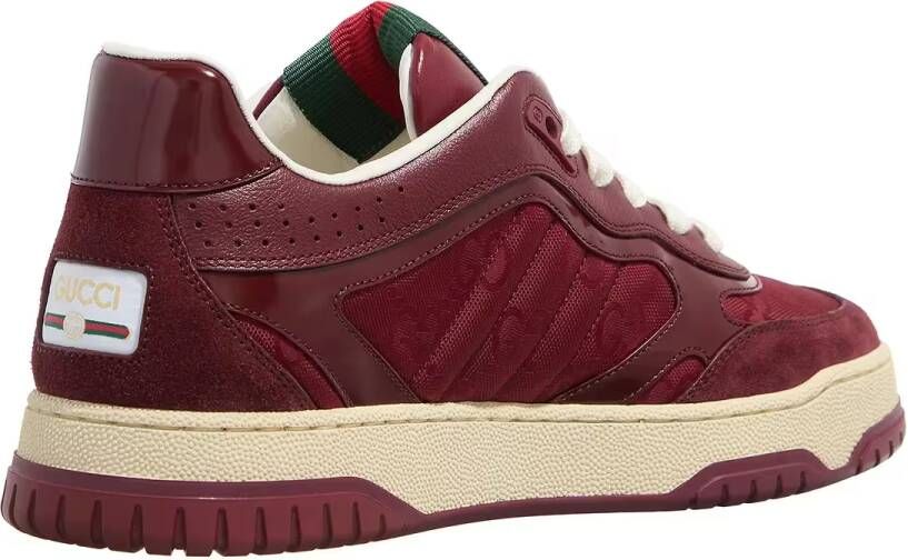 Gucci Low-Top Sneakers Re-Web Sneaker in rood
