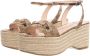 Gucci Sandalen Sandal Horsebit in beige - Thumbnail 1