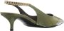 Gucci Sandalen Sandal in groen - Thumbnail 1