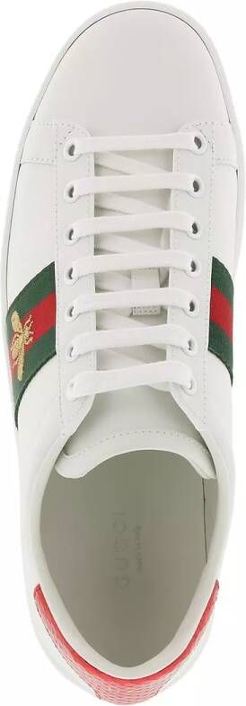 Gucci Sneakers New Ace Sneakers Leather in wit