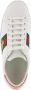 Gucci Sneakers New Ace Sneakers Leather in wit - Thumbnail 1
