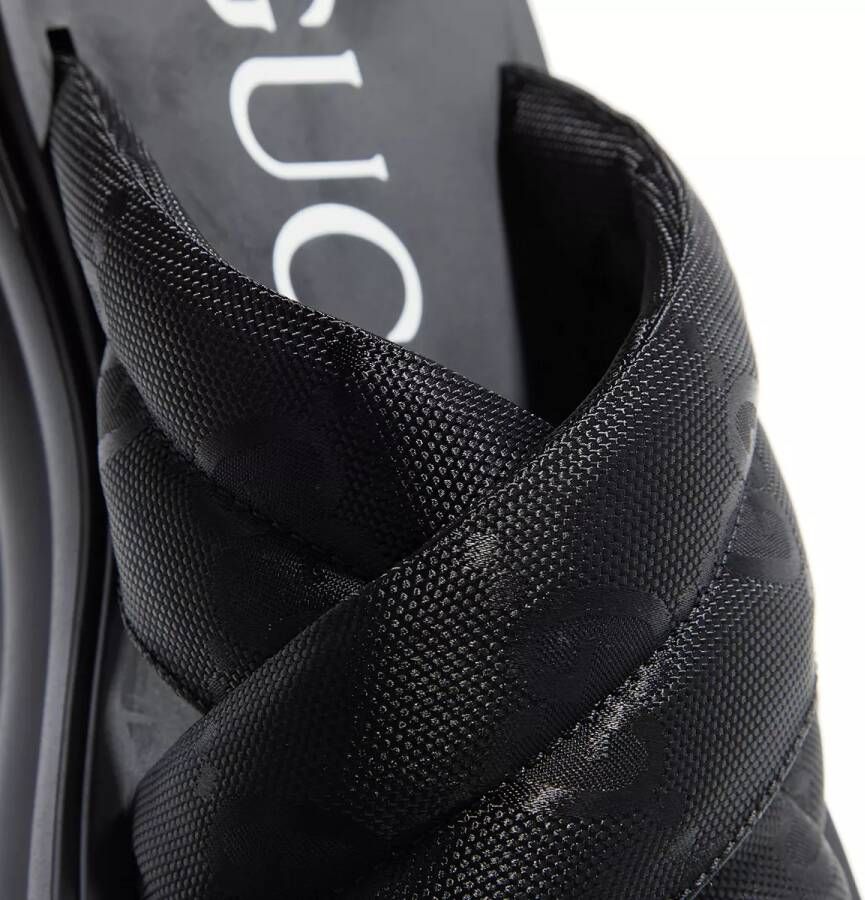 Gucci Sneakers Plateau Slides in zwart