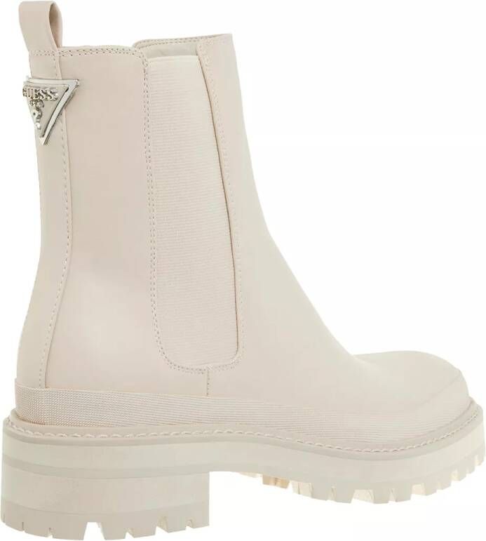 GUESS Babala Dames Enkellaars Leder Cream - Foto 4