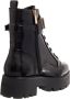 Guess Zwarte Veters Polyurethaan Laarzen Black Dames - Thumbnail 7