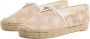 Guess Beige Espadrilles Jolandon Damesschoenen Beige Dames - Thumbnail 4