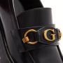 Guess Zwarte casual leren mocassins voor dames Black Dames - Thumbnail 3