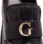 Guess Zwarte Leren Instappers Vrouwen Black Dames - Thumbnail 3