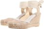 Guess Sandalen met hak Cyrena in beige - Thumbnail 2