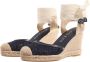 Guess Sandalen met hak Cyrenae in beige - Thumbnail 1