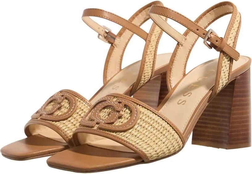 Guess Sandalen met hak Ganika in beige
