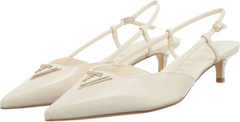 Guess Sandalen met hak Jesson2 in crème