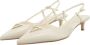Guess Sandalen met hak Jesson2 in crème - Thumbnail 1
