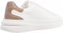 Guess Witte Beige Bruine Sneakers voor Vrouwen White Dames - Thumbnail 2