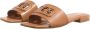 GUESS Tarisha Slippers Dames Bruin - Thumbnail 6