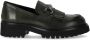 Guglielmo Rotta Militair Groene Loafer met Franje en Klem Green Dames - Thumbnail 2