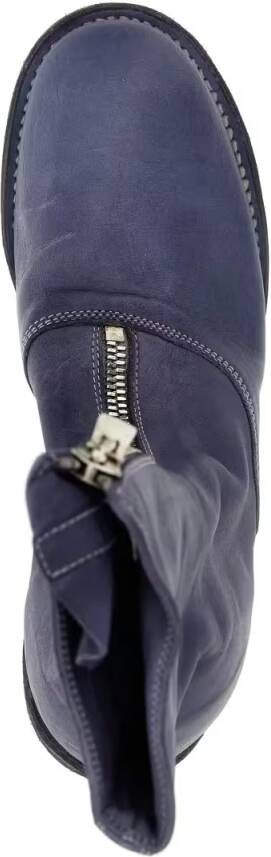 Guidi Boots '310' Ankle Boots in paars