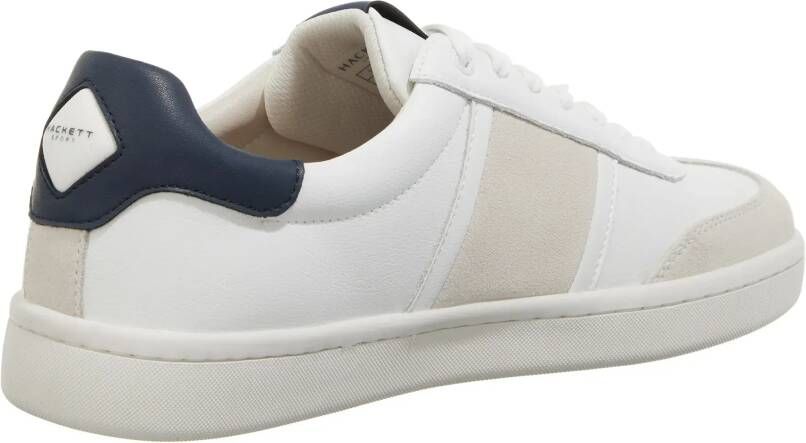 Hackett Low-Top Sneakers Bond Archive in wit