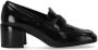 Halmanera Hoge hakken Glaze Black Heeled Loafer in zwart - Thumbnail 2