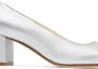 Henry Stevens Hoge hakken Pumps Audrey P50 in zilver - Thumbnail 1