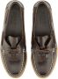 Hereu Brown Calf Leather Boat Moccasins in bruin - Thumbnail 1
