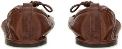 Hereu "Puntera" Supplement Dancer Flats in bruin