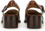 Hereu Sandalen "Picada" Moccasin Sandals in bruin - Thumbnail 1