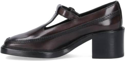 Hereu "Sio" Heel Loafers in zwart