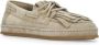 Hogan Beige H683 Suede Leather Loafers in beige - Thumbnail 1