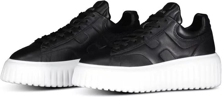 Hogan Sneakers H-Stripe aus Leder 48104188019034 in crème - Foto 2