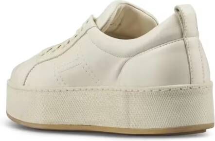 Hogan Low-Top Sneakers Chunky Platform Sneakers With Minimalist Design in beige