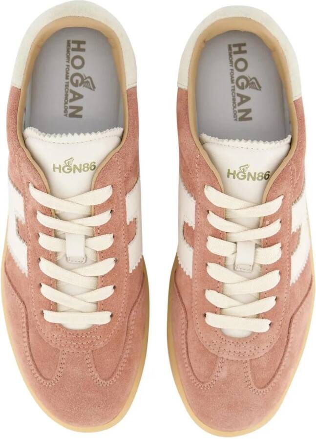 Hogan Low-Top Sneakers Dames Cool Sneaker Oud Roze in poeder roze