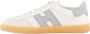 HOGAN Lage Sneakers Dames Cool Allacciato Maat: 41 Materiaal: Leer Kleur: Wit - Thumbnail 2