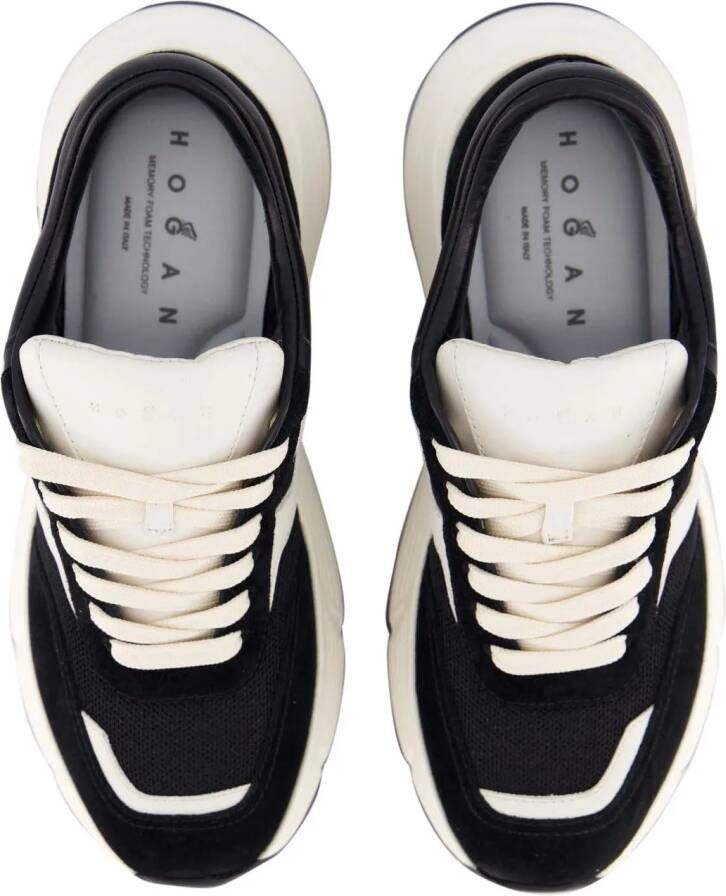 Hogan Low-Top Sneakers Dames H669 Sneaker Zwart Wit in zwart