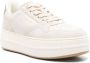 Hogan Low-Top Sneakers Elevated Platform Sneakers With Glossy Finish in beige - Thumbnail 1