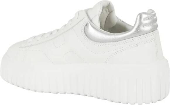 Hogan Low-Top Sneakers H Stripes Lace-Up Sneakers in wit