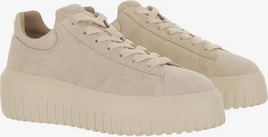 Hogan Low-Top Sneakers H-Stripes Sneakers in beige