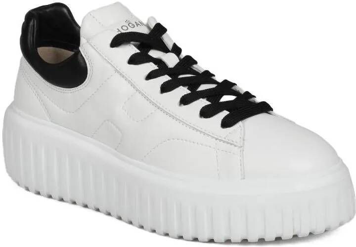 Hogan Low-Top Sneakers H-Stripes Sneakers in wit