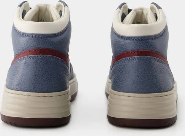 Hogan Low-Top Sneakers H630 Sneakers Leather Blue in blauw