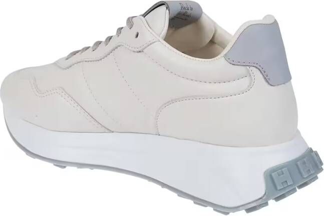 Hogan Low-Top Sneakers H641 Leather Sneakers With Branding in wit